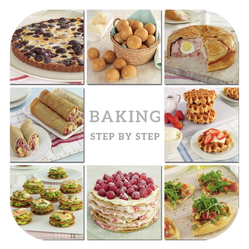 Baking - Step by Step Recipes for iPad icon