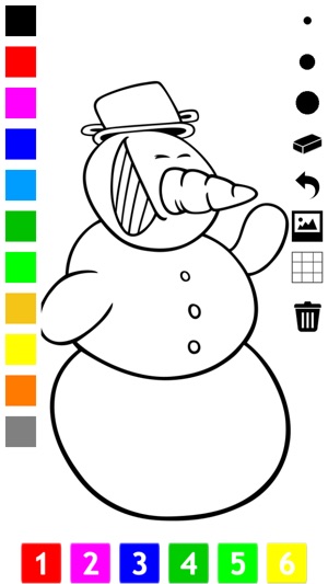 圖畫書 聖誕節兒童：有很多圖片喜歡聖誕老人，雪人，精靈和禮物。遊戲學習：如何畫一幅畫(圖3)-速報App