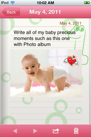 My Baby Diary (Lite) screenshot 3