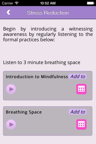 Fertility Mind Body App screenshot 2