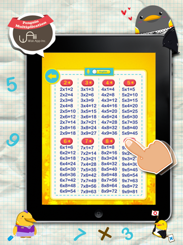 Penguin Multiplication For iPad screenshot 3