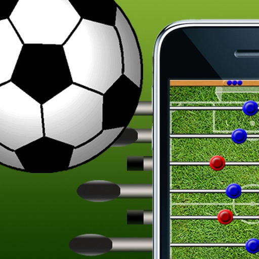 iSoccerFor2 (The First Foosball Game) Icon
