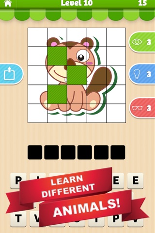 Name That Animal - Education Quiz Game for Adults and Kids screenshot 3