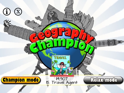 Geography Champion на iPad