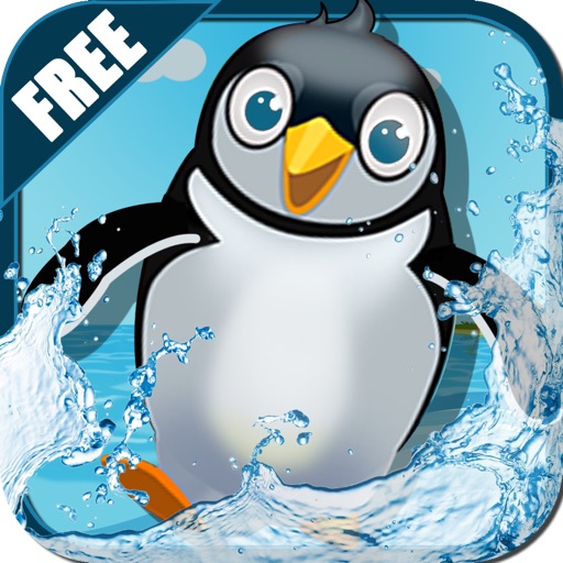 Penguin Fun Surf & Swim FREE Icon