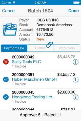 SAP Payment Approvals screenshot 3