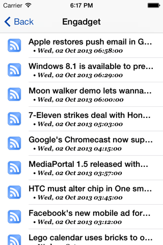 Tech News RSS Reader (Free) screenshot 2