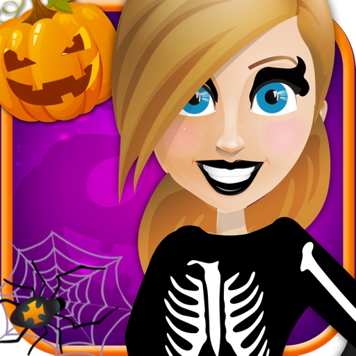 Halloween Party salon – Horror night fashion dress up free makeup makeover girls game