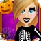 Halloween Party salon – Horror night fashion dress up free makeup makeover girls game