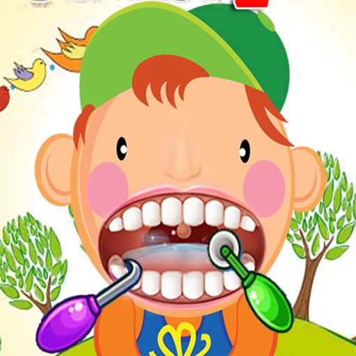 Crazy Dentist Doctor Office - Happy Christmas Kids Games Free HD icon