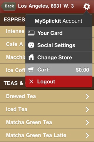 Tully's Coffee screenshot 3