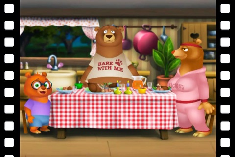 לומדים אנגלית: Goldilocks and the Three Bears: Vocabulary Game and Storybook screenshot 3