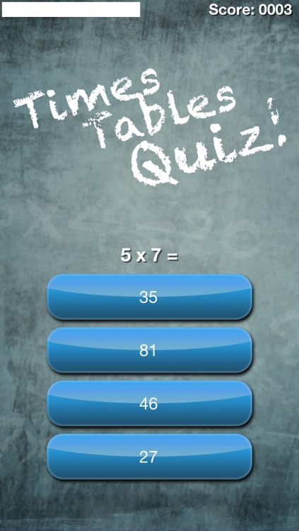 Times Tables Quiz! (Multiplication Trainer)