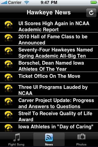 Go Hawkeyes screenshot 2