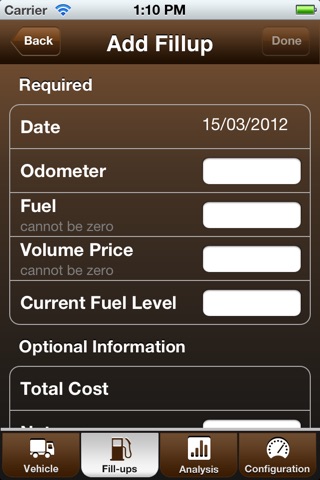 Fuel Trackker screenshot 4