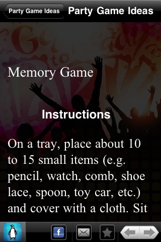 Party Ideas screenshot 3