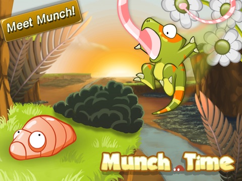 Munch Time HD на iPad