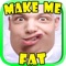 If you've ever wondered what it looks like to be obese, then "Make Me Fat" is the app for you