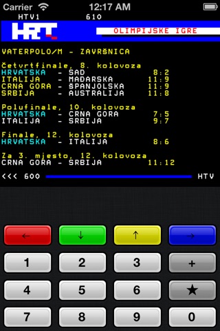 HTVTeletekst screenshot 2