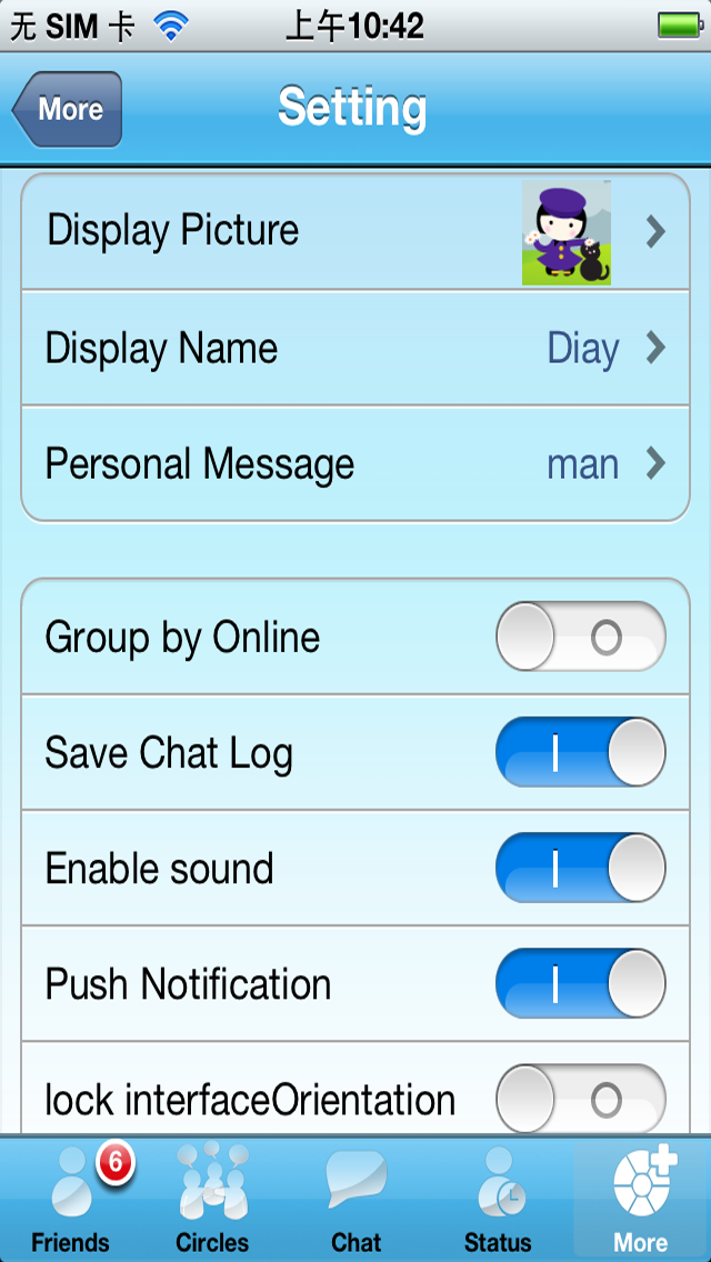 Live Messenger Pro Screenshot 3