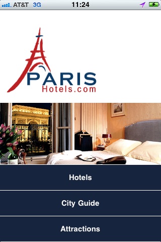 ParisHotels.com screenshot 2