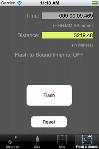 iMilDotCalc screenshot 2