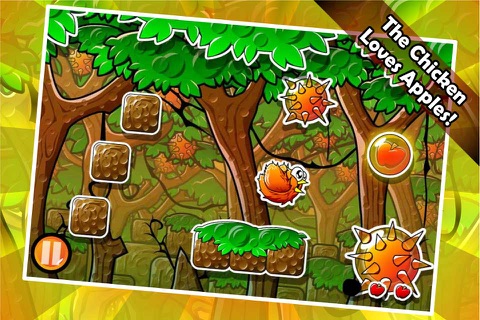 Chicken Fly 3 - Fruit Quest Super Pet Apple Dash & Smart Buddy Tap - The Lite Edition screenshot 2