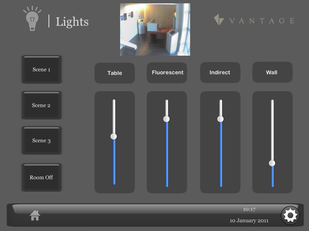 Vantage EMEA Home Control Gen 2 screenshot 2