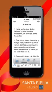 santa biblia reina valera + audio iphone screenshot 1