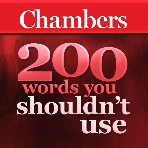 Chambers - 200 Words You Shouldn’t Use icon