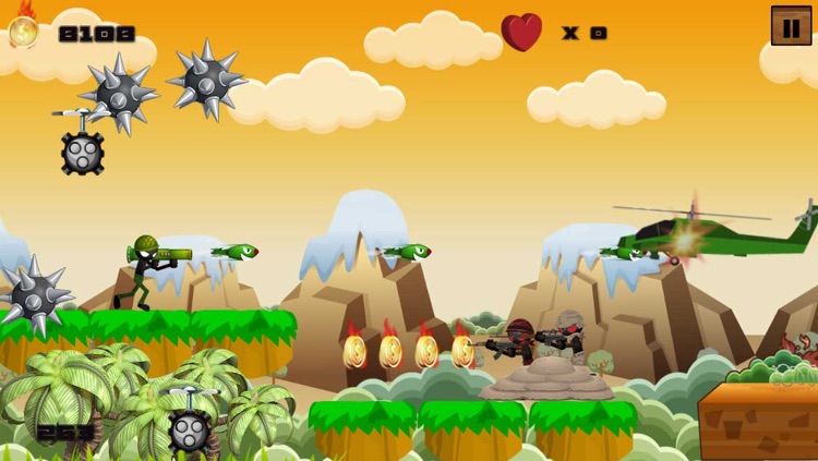 Angry Bazooka Stickman - Full Army Shooter Version