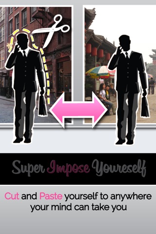 Superimpose Yourself HD  Free - Resize Photos, Add Text, Stickers, Fun Designs & Backgrounds screenshot 2