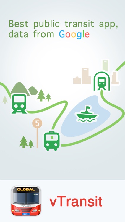 vTransit free - USA public transit search