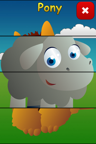 Toddler Animals - educational puzzle game for early childhood development and vocabulary screenshot 4
