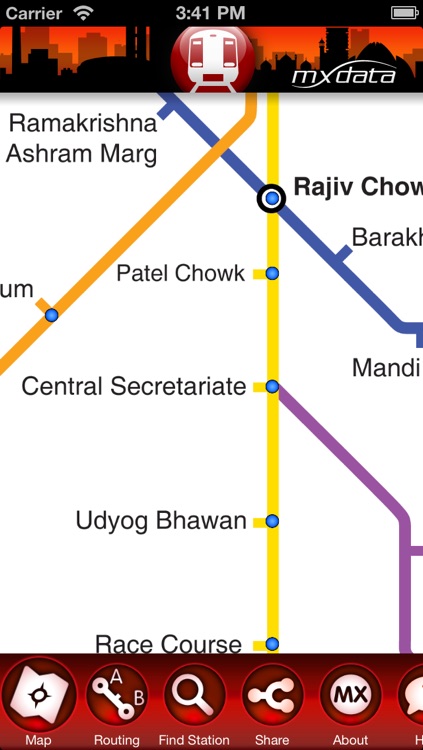 Delhi Metro - Map and Route Planner screenshot-4