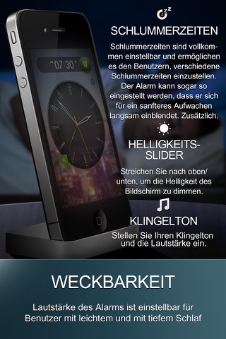 Alarm Clock Wake Up Time with musical sleep timer & local weather info screenshot 3