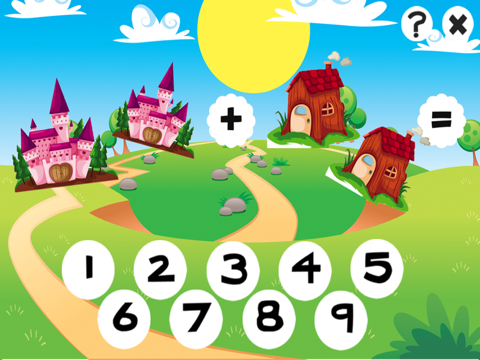 フェアリーテイルキッズゲーム！無料の教育タスクの各種設定：計算回数、魔法＆動物を検索のおすすめ画像5