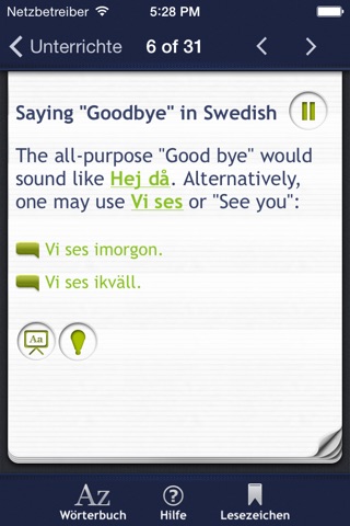 Presenting yourself  – Introductory Swedish screenshot 2
