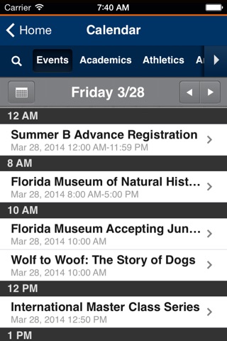 University of Florida screenshot 4