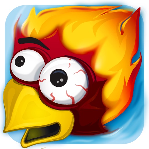 Rocket Chicken (Fly Without Wings) Icon