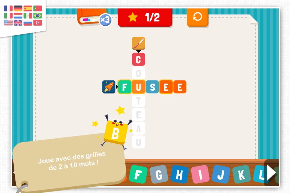 KidEWords - Crossword puzzles for kids screenshot 2