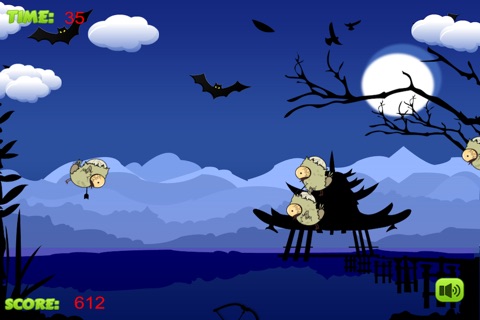 Ninja Bow Master Zombie Bird Attack FREE screenshot 4