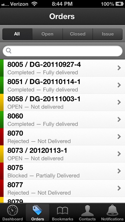 myOrders – Customer Order Inquiry and Tracking by ExpertIG, Inc.