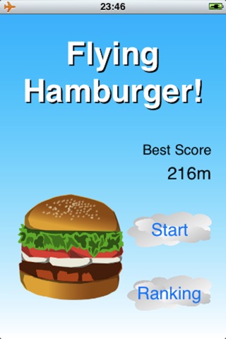 Flying Hamburger screenshot 2