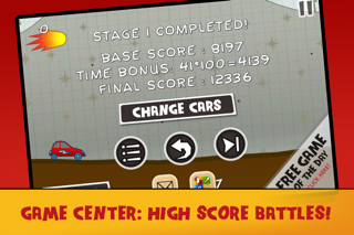 Doodle Fun Car Racing Free Game screenshot 5