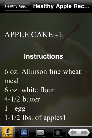 Healthy Apple Recipes. screenshot 3
