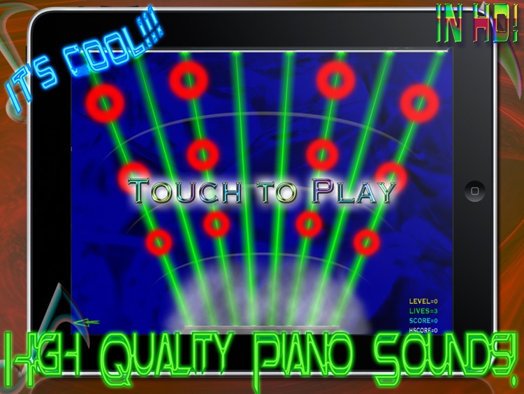 Laser Piano HD - Full Free screenshot-4