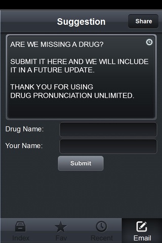 Drug Pronunciation Unlimited Lite screenshot 4