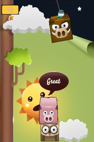 Forrest Tower - Animal Farm Block Skill Game screenshot 4