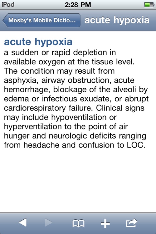 Mosby’s Mobile Dictionary of Medicine, Nursing ... screenshot-3